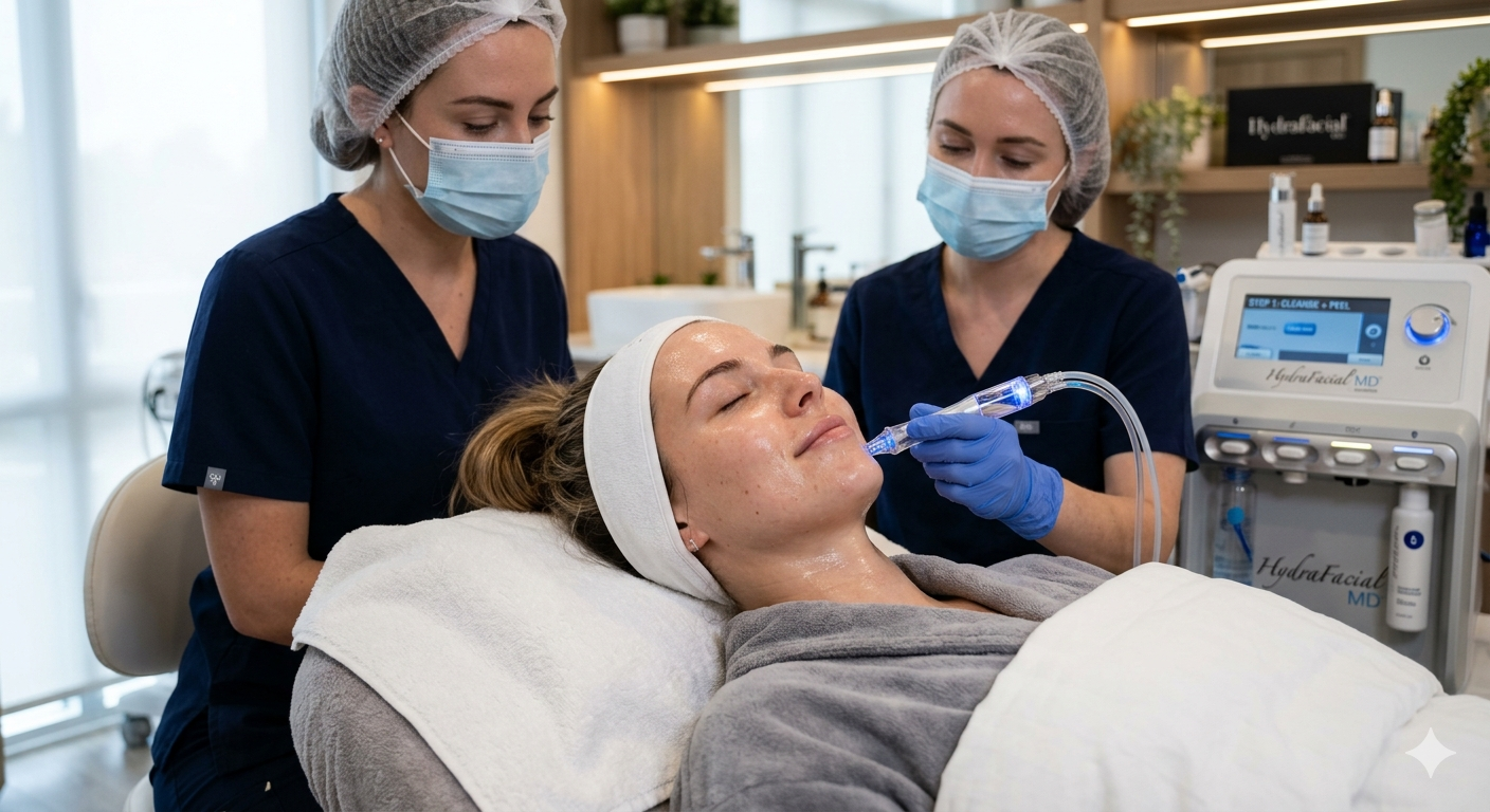 HydraFacial skincare products